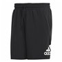 Short de Sport Adidas Essentials Logo Noir