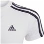 T shirt à manches courtes Adidas Lk 3S Co Blanc