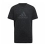 T shirt à manches courtes Enfant Adidas Noir