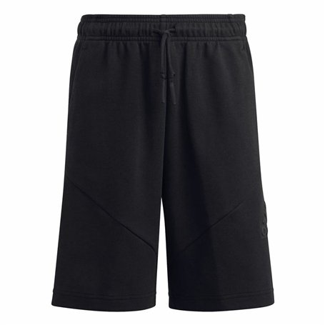 Short de Sport Adidas U Fi Logo Sh Noir