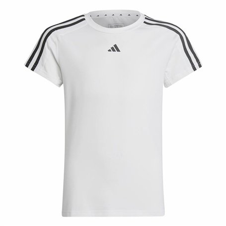 T-shirt à manches courtes unisex Adidas Training Essentials 3S Blanc
