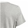 T shirt à manches courtes Enfant Adidas Gris