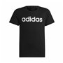 T shirt à manches courtes Enfant Adidas Essentils Logo Linear Noir