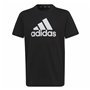 T shirt à manches courtes Enfant Adidas Big Logo Noir