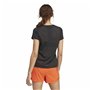 T-shirt à manches courtes femme Adidas Agr Shirt Noir