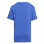 T shirt à manches courtes Enfant Adidas 3S Tib Bleu