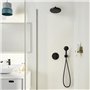 Ensemble de douche encastré - 1 + 2 jets - Mitigeur thermostatique - GROHE - 348832430 - Noir