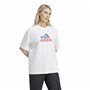 T-shirt à manches courtes femme Adidas Flower Badge of Sports Gt