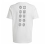 T shirt à manches courtes Adidas EURO 24 Blanc
