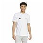 T-shirt à manches courtes homme Adidas House Of Tiro Summer Graphic Blanc