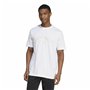 T-shirt à manches courtes homme Adidas House Of Tiro Summer Linear Graphic Blanc