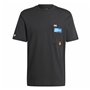T-shirt à manches courtes homme Adidas Remoji Pocket Graphic Noir