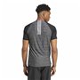 T-shirt à manches courtes homme Adidas Gym+ Training Noir Gris