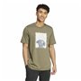 T-shirt à manches courtes homme Adidas Doodle Graphic Vert
