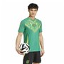 T-shirt de foot Adidas Jamaica 2024 Pre Match Vert
