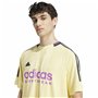 T-shirt à manches courtes homme Adidas House Of Tiro Jacquard Jaune