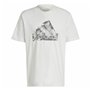 T-shirt à manches courtes homme Adidas Future Icons Graphic Blanc