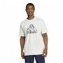 T-shirt à manches courtes homme Adidas Future Icons Graphic Blanc