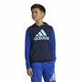 Sweat à capuche enfant Adidas Essentials Big Logo Colorblock Bleu