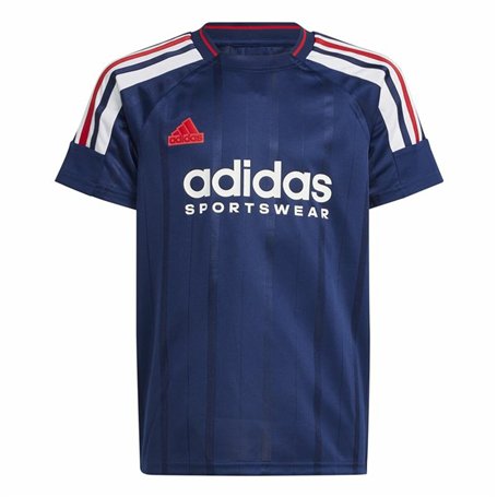 T-shirt à manches courtes unisex Adidas Tiro Nations Pack Bleu