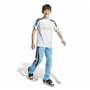 T shirt à manches courtes Enfant Adidas Nations Blanc
