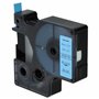 vhbw Ruban compatible avec Dymo 1000, 1000+, 2000, 3500, 4500, 5000, 5500 imprimante d'étiquettes 9mm Noir sur Bleu