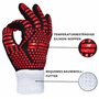 OverGrill Gants pour Barbecue – Protection Contre la Chaleur et Les éclaboussures: 2 maniques pour Barbecue Pratiques avec revêt