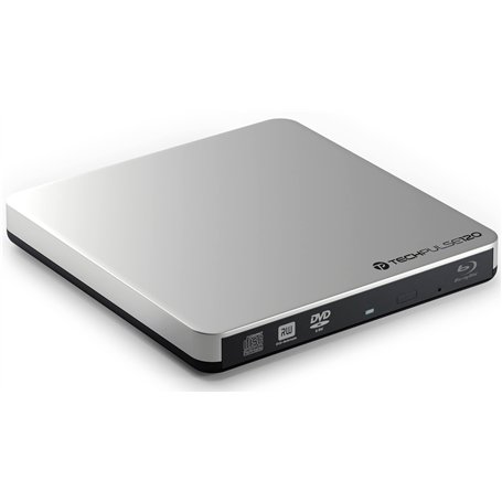 techPulse USB 3.0 3D Externe Blu-Ray Graveur Lecteur Portable Slim BD DVD CD Drive Odd Superdrive Rom Blueray Compatible Windows