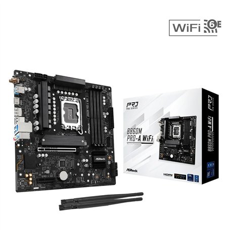 Carte Mère ASRock B860M Pro-A WiFi Intel B860 LGA 1851