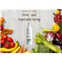 Nettoyant naturel en spray pour fruits et légumes, sans phosphates, nettoyant pour légumes à base d'ingrédients naturels, 250 ml