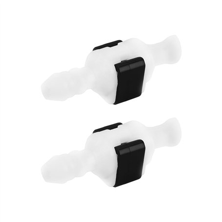 YINETTECH 2 Pièces Connecteur de Buse de Lave-Glace 3B0955875 Compatible avec Skoda Et Compatible avec Audi