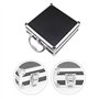 berjalan Boîte de Rangement en Alliage D'Aluminium pour Accessoires de Boîte à Outils - Pratique, Petite Valise en Aluminium pou