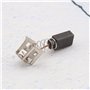 ECSiNG 2 Paires Balais de Charbon 5x8x12mm Pièce de Rechange de Moteur Compatible avec HILTI TE5 TE8 TE10 ST18 H9 SD2500 Accesso