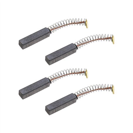 ECSiNG 2 Paires Balais de Charbon 20x6x5mm pour Scie Circulaire Perceuse Rotative Dépoussiéreur Moto Outil Électrique Moteur Éle