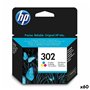 Cartouche d'encre originale HP Officejet 3830 All-in-One Nº 302 Tricolore (60 Unités)