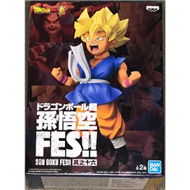 Banpresto - Dragon Ball Super Son Goku FES Super Saiyan Son Goku (Kids) 200121 Cranberry