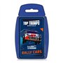 TOP Trumps WRC Rally Cars Jeu de quartet avec 30 voitures de rallye légendaires et faits passionnants | Jeu de cartes pour les f