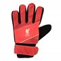 Hy-Pro Gants de Gardien de But sous Licence Officielle Liverpool FC - Junior - Design fusible - avec Sangle de Paume Solide - po
