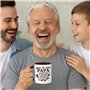 Jungle Mug – si papa ne peut pas le réparer | cadeau fête des pères papa bricoleur | tasse humour outils homme | idée cadeau ann
