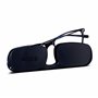 NOOZ Lunettes de Lecture - Couleur Bleu Correction +1.00 - Forme Rectangulaire - Pour Homme et Femme - Modèle Bao Collection Ess