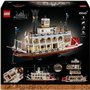 LEGO Ideas 21356 Le Bateau a Vapeur du Mississippi - Set de Construction pour Adulte