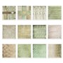 ITD Collection - Emballage Scrapbooking 12 x 12 pouces, Papier Scrapbooking, Papier Décor, Papier Carton - 310 x 320 mm (Four el