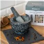 Browin Mortier et pilon en granit poli massif 312008