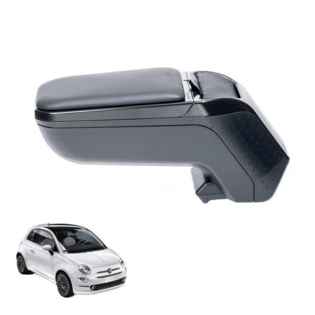 RATI ARMSTER 2 Accoudoir adapté pour FIAT 500 2016-2024 [noir