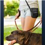 ZENOVA PETS Pochette à friandises pour Chien avec Bol de Voyage et clickers de Dressage pour Chien Sac de Promenade étanche pour