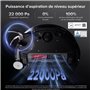 ROBOROCK SAROS 10 R&D System - Aspirateur Robot Laveur avec Base entierement autonome en eau - 22000 Pa - LDS rétractable