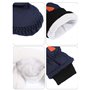 Itoda enfants Gants de ski imperméable d'hiver chaud Mitaines respirant Gants coupe-vent Moufles de ski snowboard Gants d'isolat
