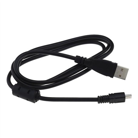 Create idea Câble USB de charge et de transfert de données pour appareil photo Panasonic Lumix DMC-TZ60 et TZ61 Noir 1 m