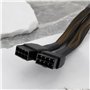 Create idea Câble Adaptateur d'alimentation 16 Broches (12 + 4 Broches) vers 2 X 8 Broches 12 Cm 16 AWG Compatible avec Nvidia R