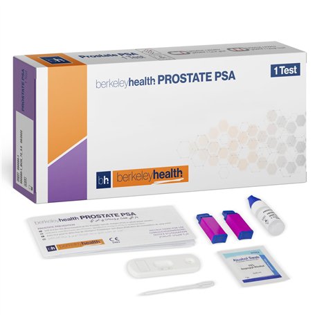 Kit de Test à Domicile Prostate PSA Berkeley Health | Déterminez l'Antigène Prostatique Spécifique (PSA) dans le Sang Total | Ra